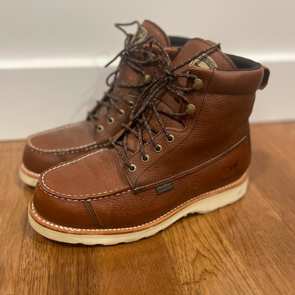 Irish Setter Brown Leather Men's Boots
